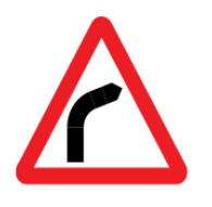  Dangerous right bend 