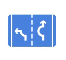 Default roundabout lane