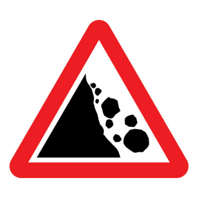  Falling rocks 