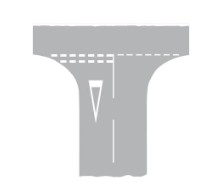 Give way to traffic on main road