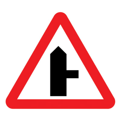  Junction with a secondary road 