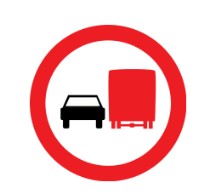  No overtaking by heavy vehicles 