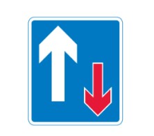 Priority to traffic from your direction