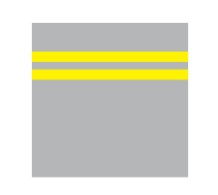 Side line of carriageway no parking or stopping