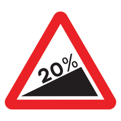 Steep ascent 