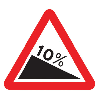  Steep descent 