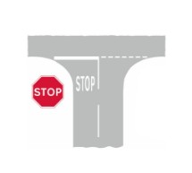 Stop and give way